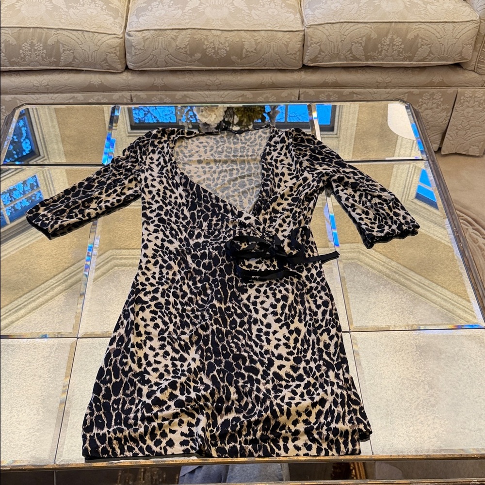 Express Animal Print Dress